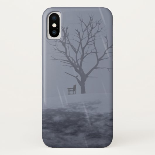 Le coque iphone-Mate de l'hiver (Dos)