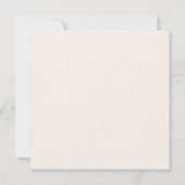 Le corail fleurit des invitations de mariage (Dos)