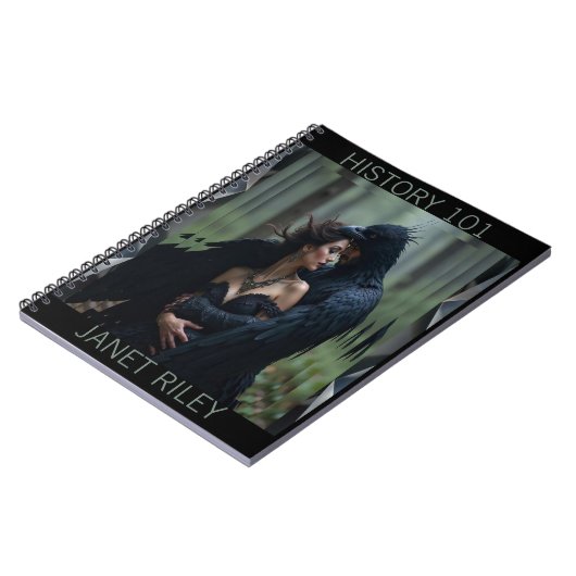 Le Corbeau et le Carnet de la Dame (Côté gauche)