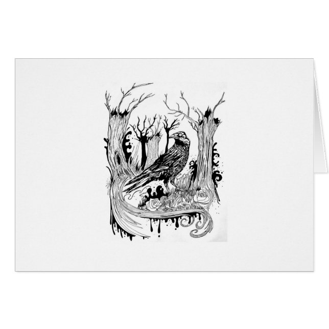 Le Corbeau noir (Devant horizontal)