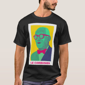 Le Corbusier, het brein achter modern design T-shirt