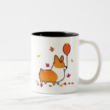 Le corgi rouge tombe dans la tasse | CorgiThings