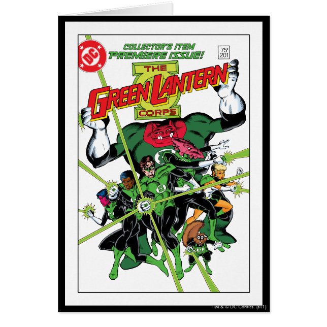 Le Corps des Lanternes Vertes (Devant)