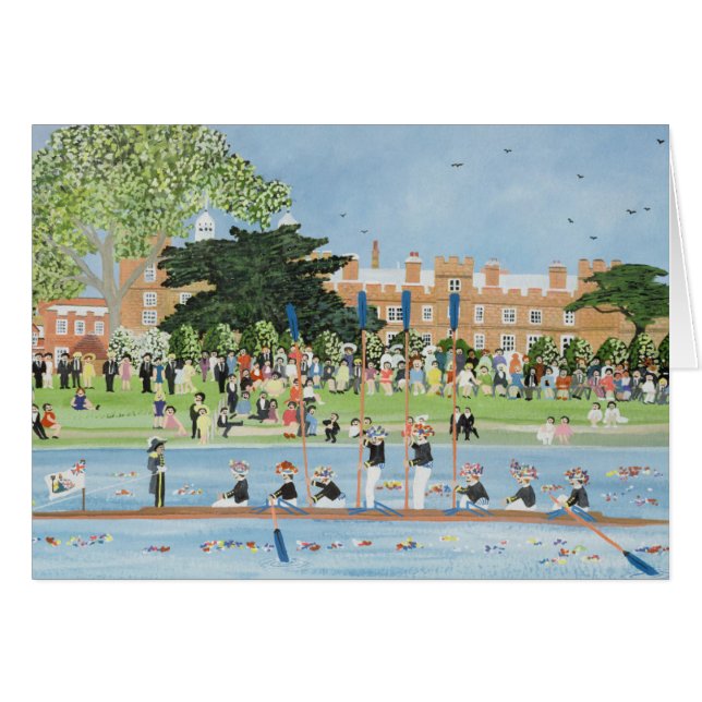 Le cortège des bateaux à l'université d'Eton (Devant horizontal)