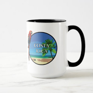 Le Costa Rica - noir tasse de sonnerie de 15 onces