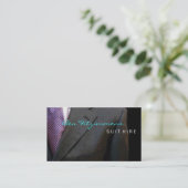 Le costume a conçu le carte de visite (Debout devant)