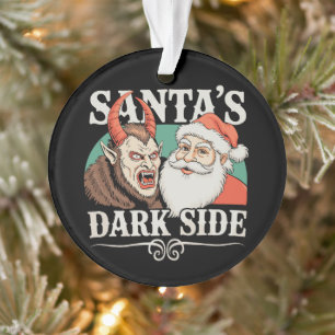Le côté sombre de Santa Krampus Krampusnacht Noël
