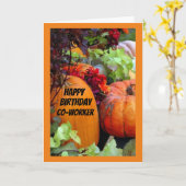 *LE COTRAVAILLEUR JOLIE ANNIVERSAIRE SUR LA CARTE  (Fleur jaune)