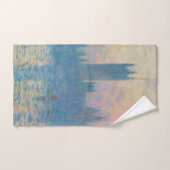Le coucher du soleil des Chambres de Claude Monet (Serviette à main)