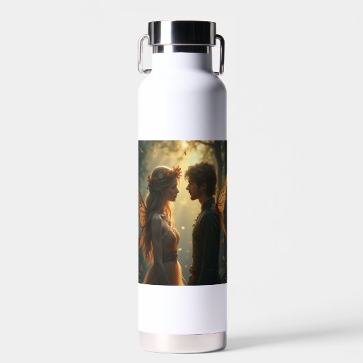 Le couple de fées d'amour Bouteilles d'eau (Avant)