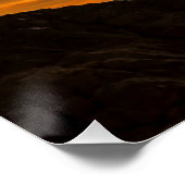 " Le Courage " Affiche Murale Citation Positive (Coin)