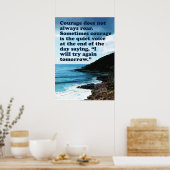 Le Courage N'Est Pas Toujours Une Affiche De Roule (Cuisine)