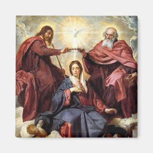 Le couronnement de la Vierge Marie Magnet