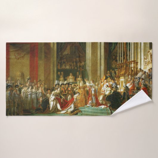 Le couronnement de Napoléon, Jacques-Louis David (Serviette de bain)