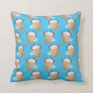 Le coussin d'Axolotl de Leucistic