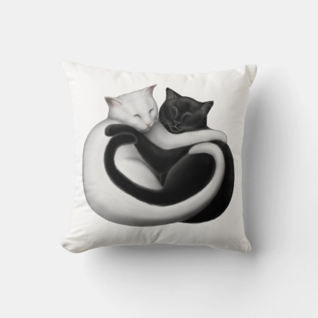 Le coussin de chats d'amour (Recto)