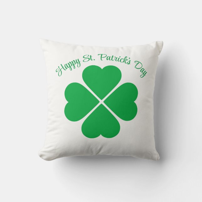 Le Coussin de Clover de St. Patrick (Recto)