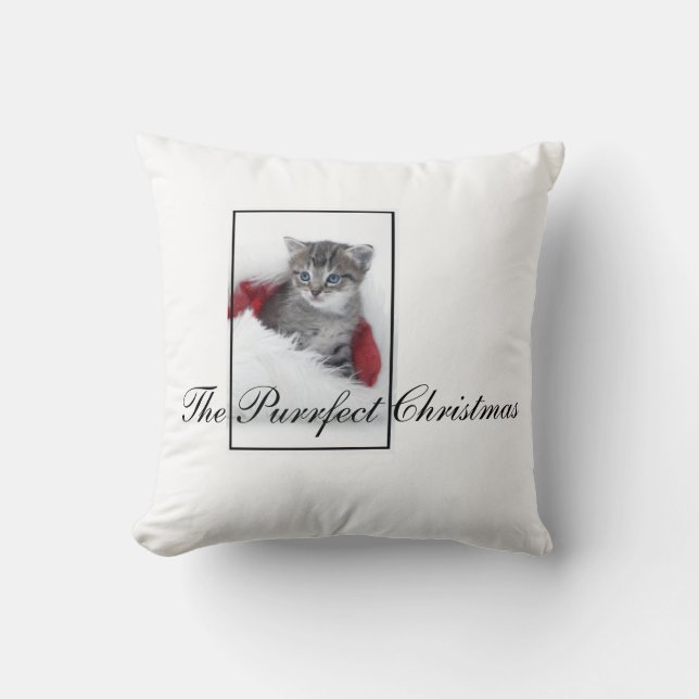 Le coussin de Noël de Purrfect (Recto)