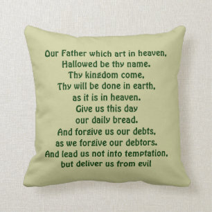 Le coussin de Prayer du seigneur