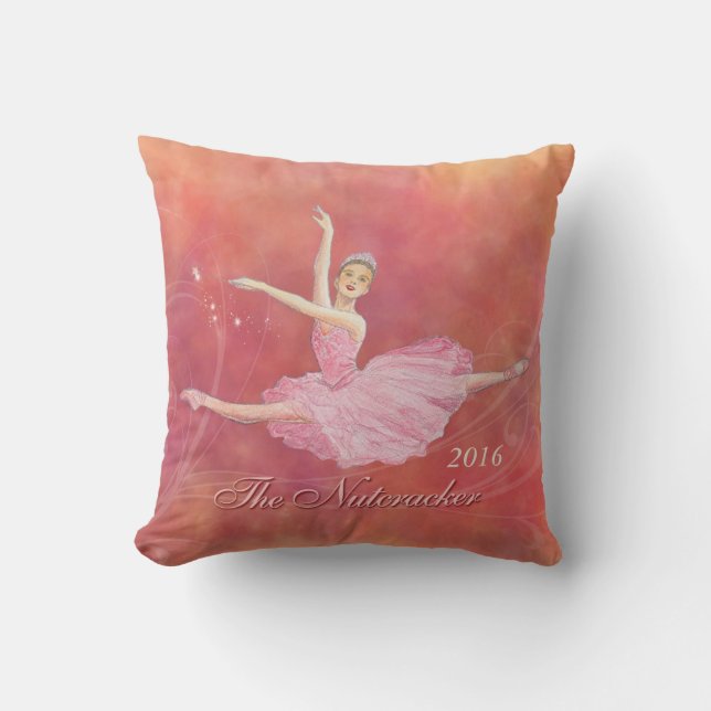 Le coussin de souvenir de ballet de casse-noix (Recto)
