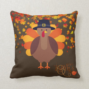 Le Coussin de Thanksgiving Turquie