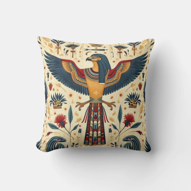 "Le Coussin décoratif de Nile Dreams" (Recto)