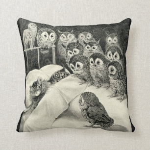 Le coussin du cauchemar du chat