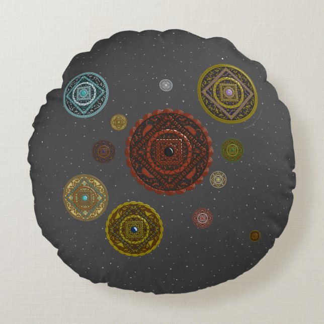 Le Coussin rond du Zodiac (Devant)