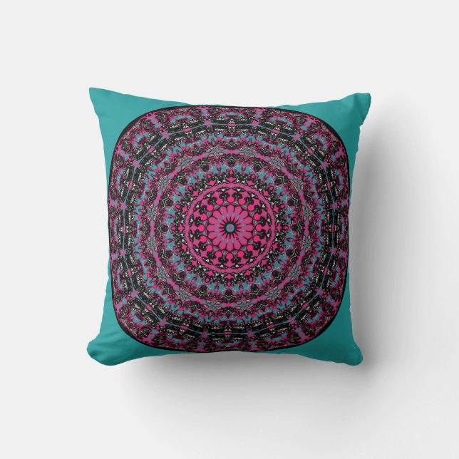 Le Coussin Swansea Kaleidoscope en 2 tailles (Recto)