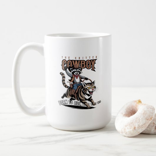 Le cowboy bestiole | #15 Mug Classique (Avec donut)