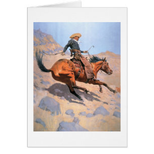 Le cowboy (huile sur la toile)