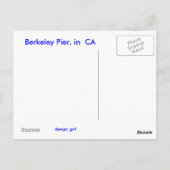 Le crabe et le voilier, carte postale (Dos)