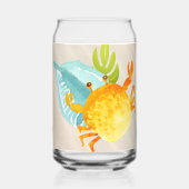 Le crabe trouve le coquillage et les algues (Verso)