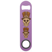 Le crâne de Steampunk en haut du chapeau Thunder_C (Dos)