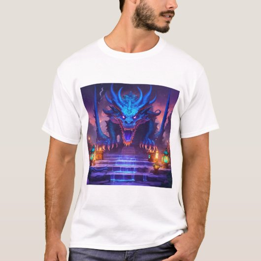 Le crâne du dragon de papa. T-shirt (Devant)
