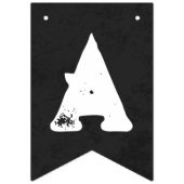 Le crâne et les os Bannière d'anniversaire d'Hallo (Troisième drapeau)