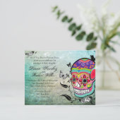 Le crâne muerte à la toiture et le Invitation aux  (Debout devant)