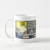Le crapaud de marais ose la tasse de golf (Gauche)