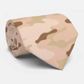 Le cravate Brown des hommes soyeux noirs de Tan de (Roulé)