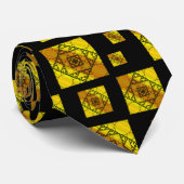 Le cravate des hommes de la géométrie de fractale (Roulé)