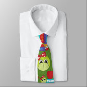 Le cravate des hommes soyeux de professeur de (Attaché)