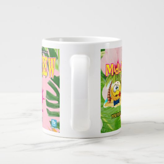Le Crazy Jumbo Coffee Mug (Dos)