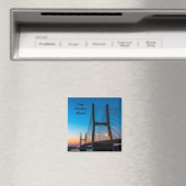Le crépuscule Sur Le Magnet Du Pont Bill Emerson (In Situ (Lave-vaisselle))