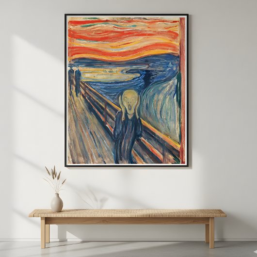 Le Cri – Affiche d'art émotionnel