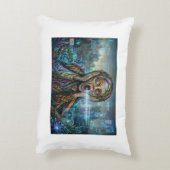 Le Cri Cybernétique – Coussin d'Art Biomécanique (Dos(Vertical))