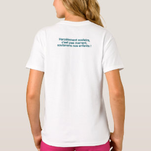Le Cri des Agneaux: halte harcèlement scolaire T-shirt
