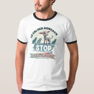 Le Cri des Agneaux le Harcèlement scolaire T-shirt
