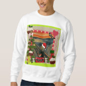 le cri laid noël mens sweatshirt (Devant)