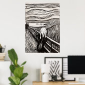 Le cri par Edward Munch Poster (Bureau à domicile)