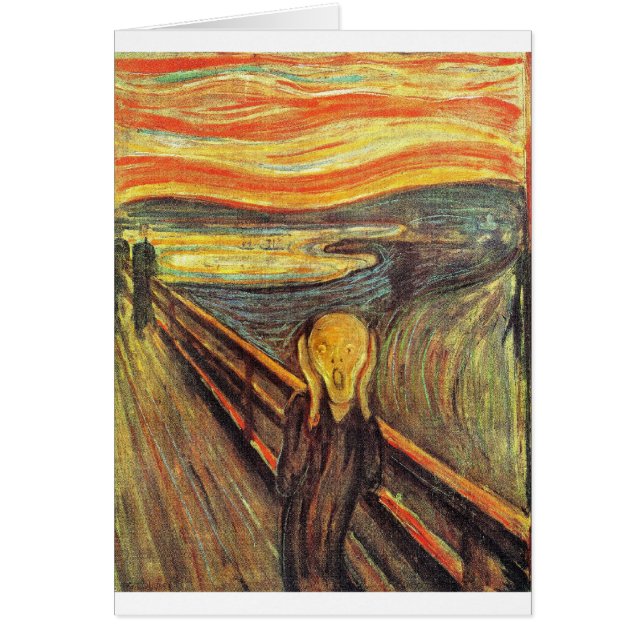 Le cri perçant - Edvard Munch (Devant)